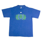 NFL Colts Mens T-Shirt Blue USA L