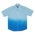 DICKIES Mens Shirt Blue Check L