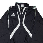 ADIDAS Mens Pullover Jacket Black L
