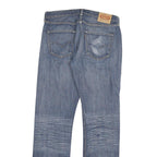 LEVI'S Mens Regular Blue Jeans Denim Medium W32 L34 Classic Button Fly