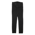 LEVI'S Womens Slim Black Skinny Denim Jeans W28 L31 Cotton Blend Zip