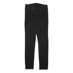 LEVI'S Womens Slim Black Skinny Denim Jeans W28 L31 Cotton Blend Zip