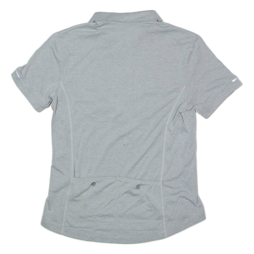 ODLO Cycling Womens Jersey Grey Collared S