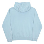 NIKE Womens Blue Pullover Hoodie M Cotton Blend Comfort Casual
