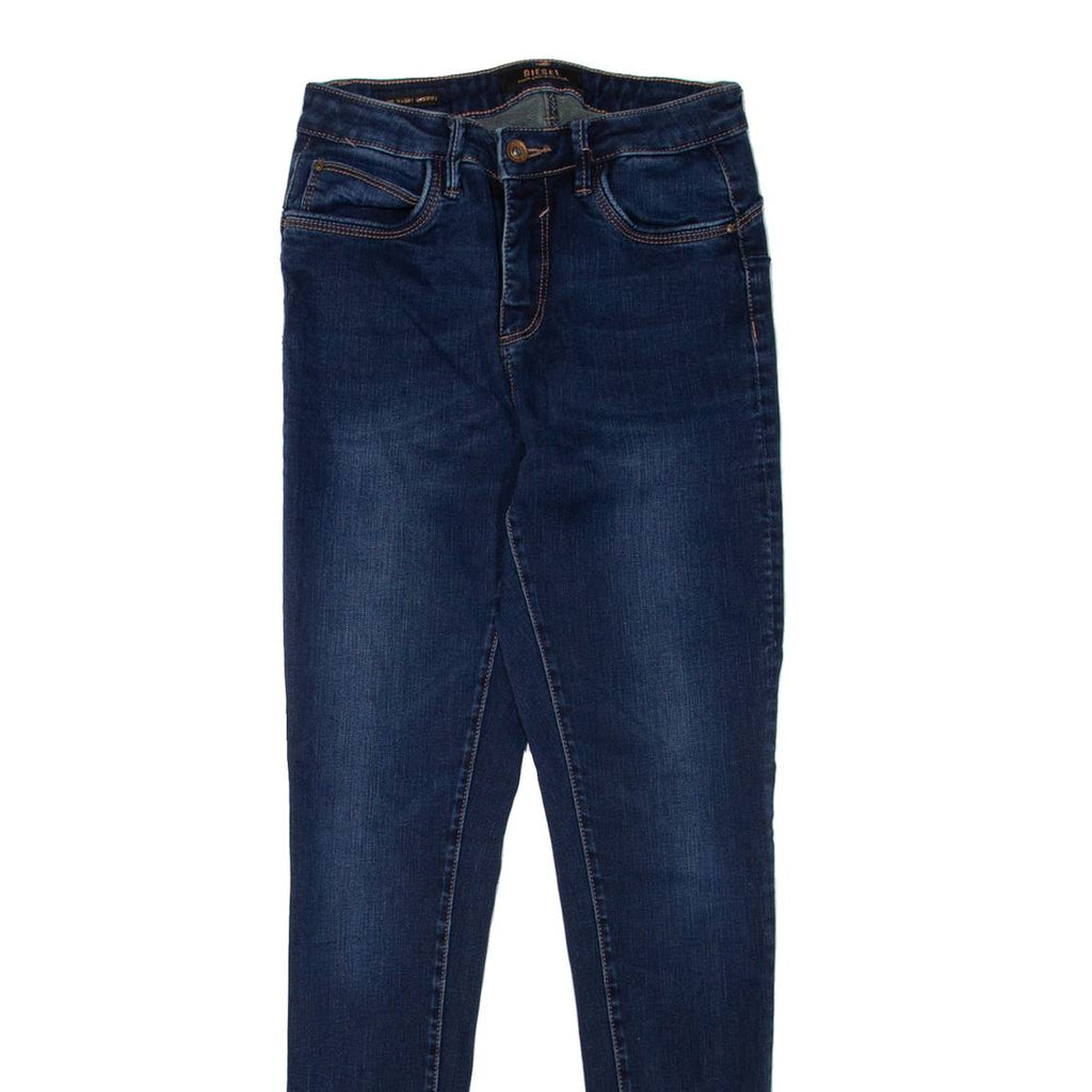 DIESEL Womens Jeans Blue Regular Skinny W24 L28