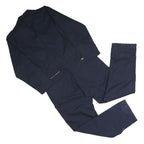 DICKIES Mens Navy Blue Dungarees Regular Polyester Blend L W40 L32 Workwear
