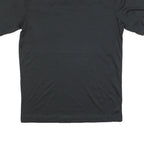 NFL Mens Black Raiders Football Graphic T-Shirt M Short Sleeve Crew Neck