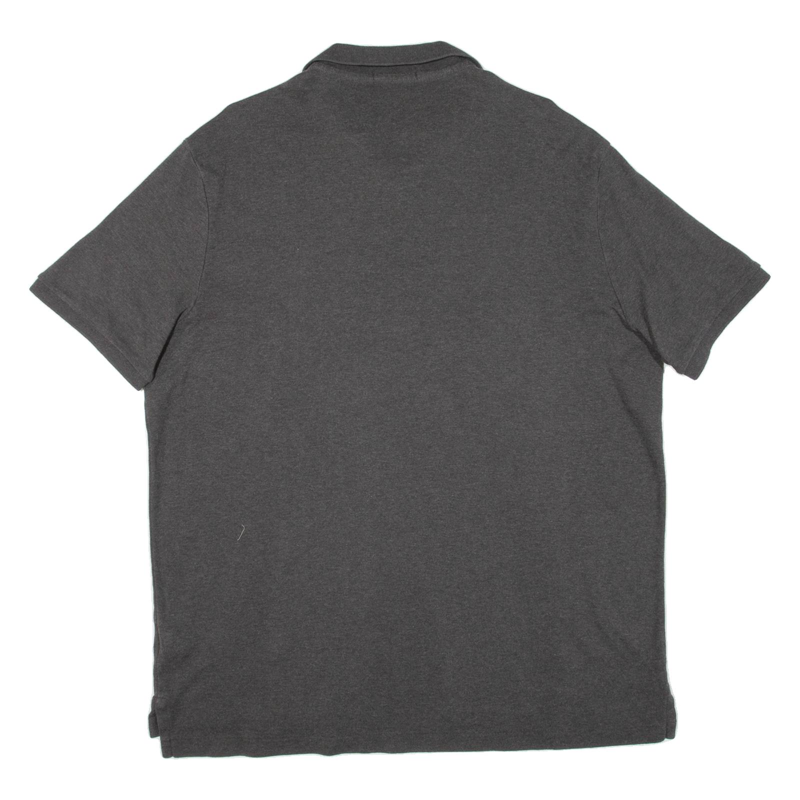 POLO RALPH LAUREN Mens Polo Shirt Grey XL