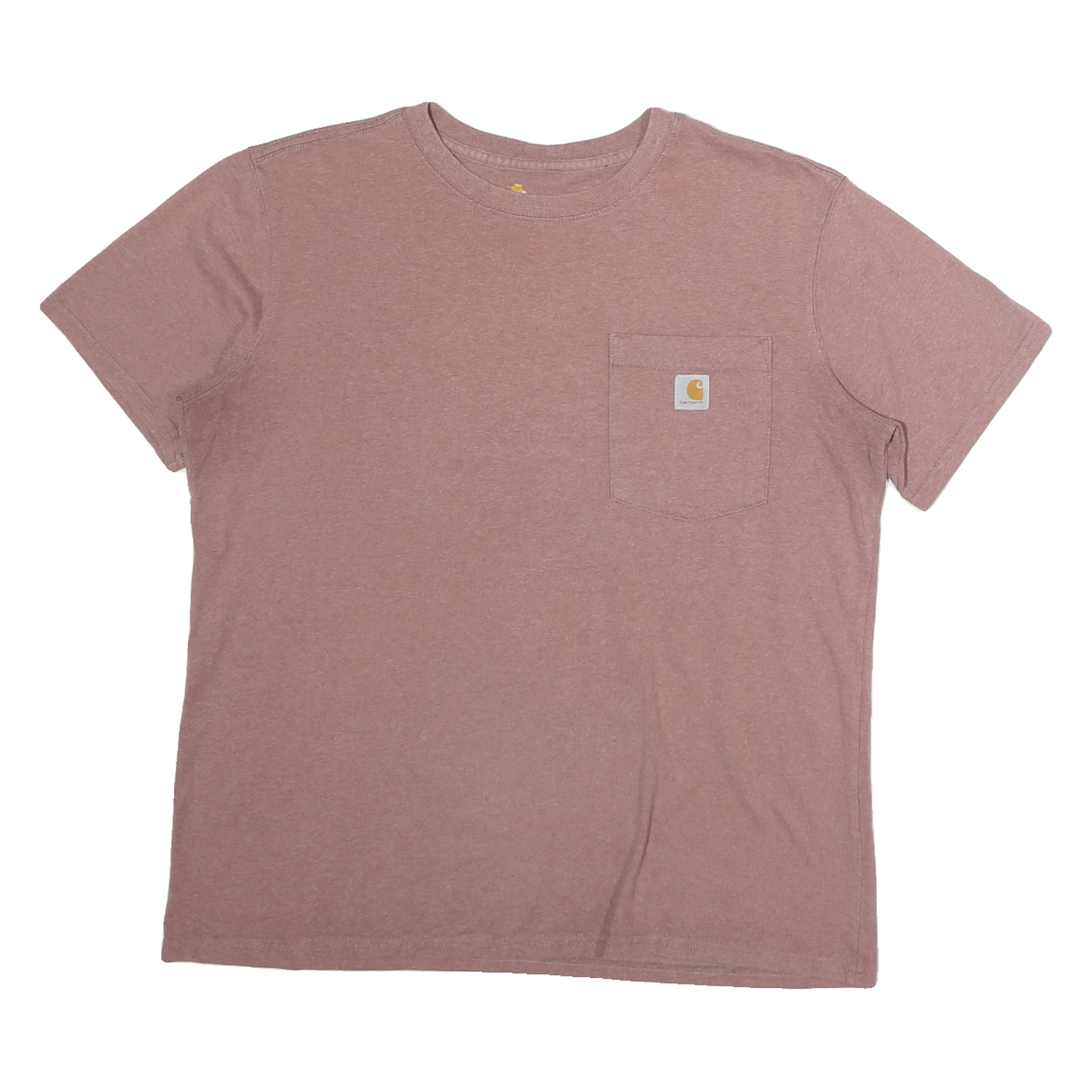 CARHARTT Womens Pink Pocket T-Shirt M Short Sleeve Crew Neck Classic Cotton