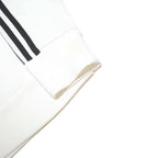 ADIDAS Womens White & Black Sweatshirt Crew Neck M Cotton Blend Casual