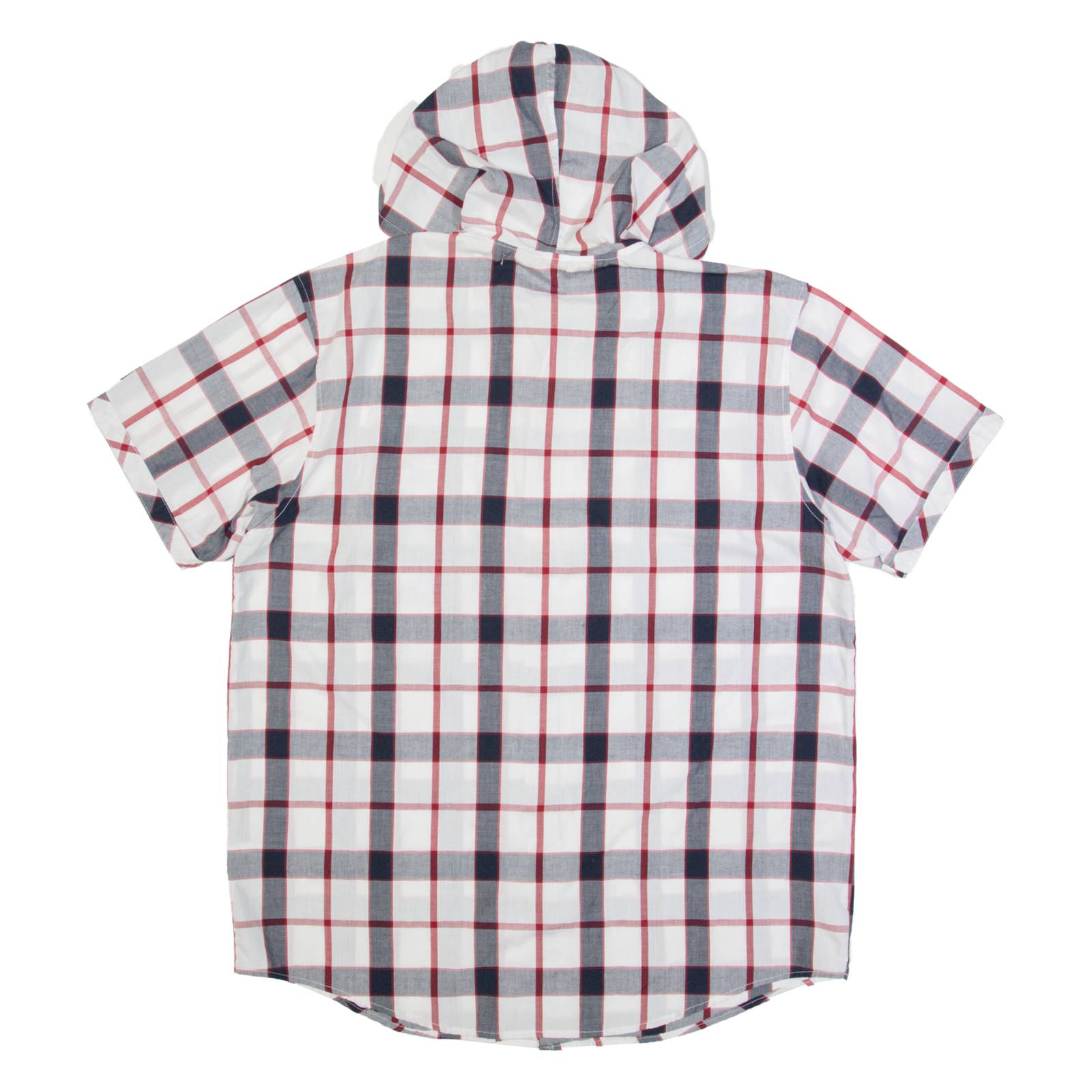 LEE COOPER Check Lightweight Mens White Hoodie XL