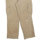 CARHARTT Mens Cotton Blend Beige Regular Fit Straight Leg Trousers W38 L29