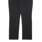 LEVI'S 525 Womens Jeans Black Regular Straight Denim W30 L29 Stylish Classic Zip
