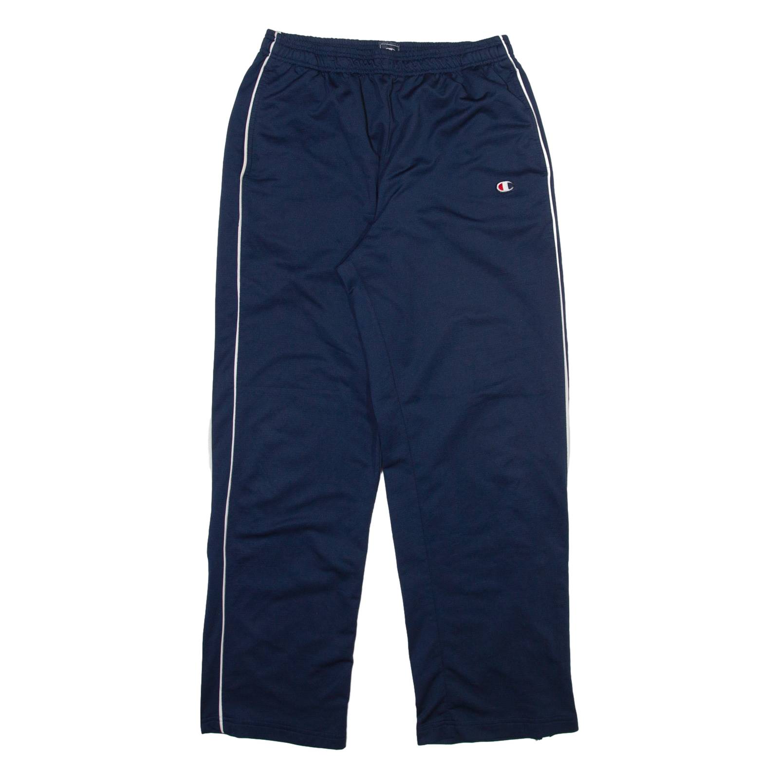 CHAMPION Mens Track Pants Blue Straight M W28 L29