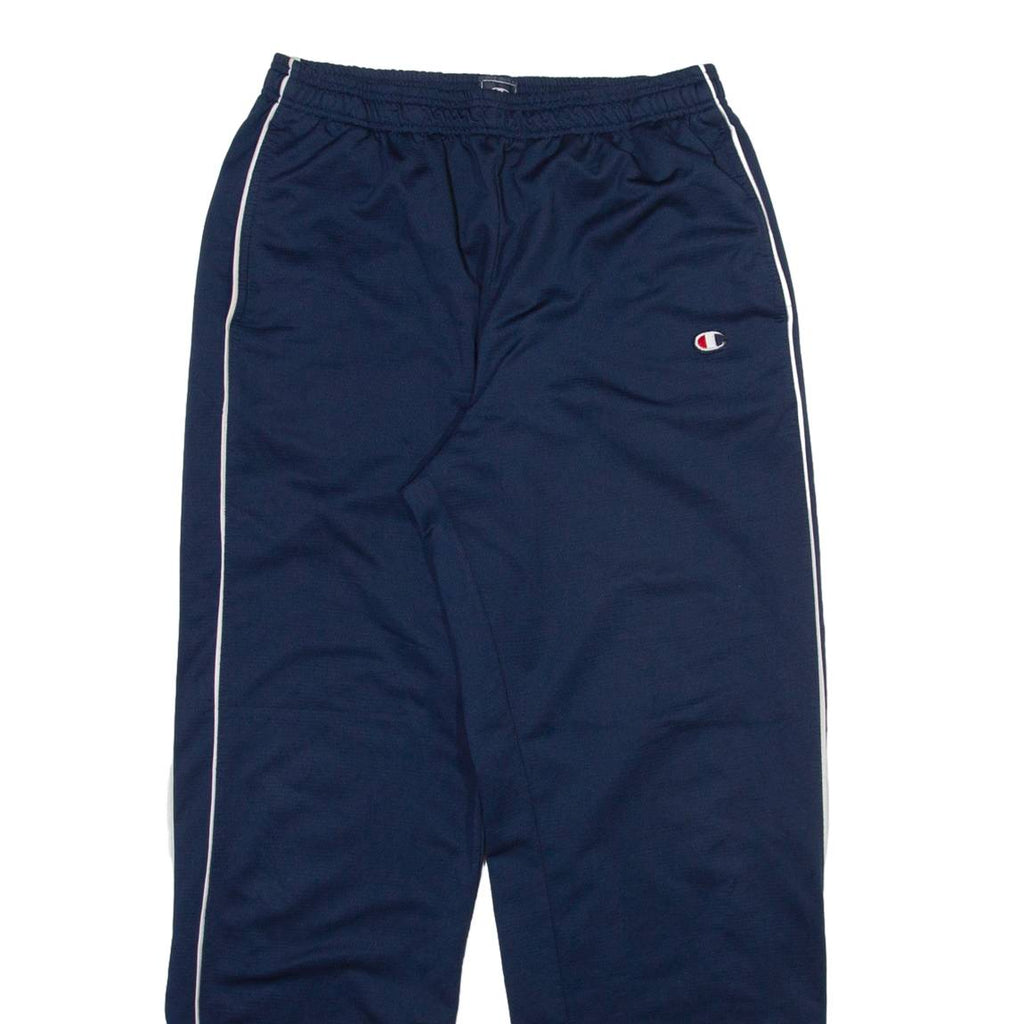 CHAMPION Mens Track Pants Blue Straight M W28 L29