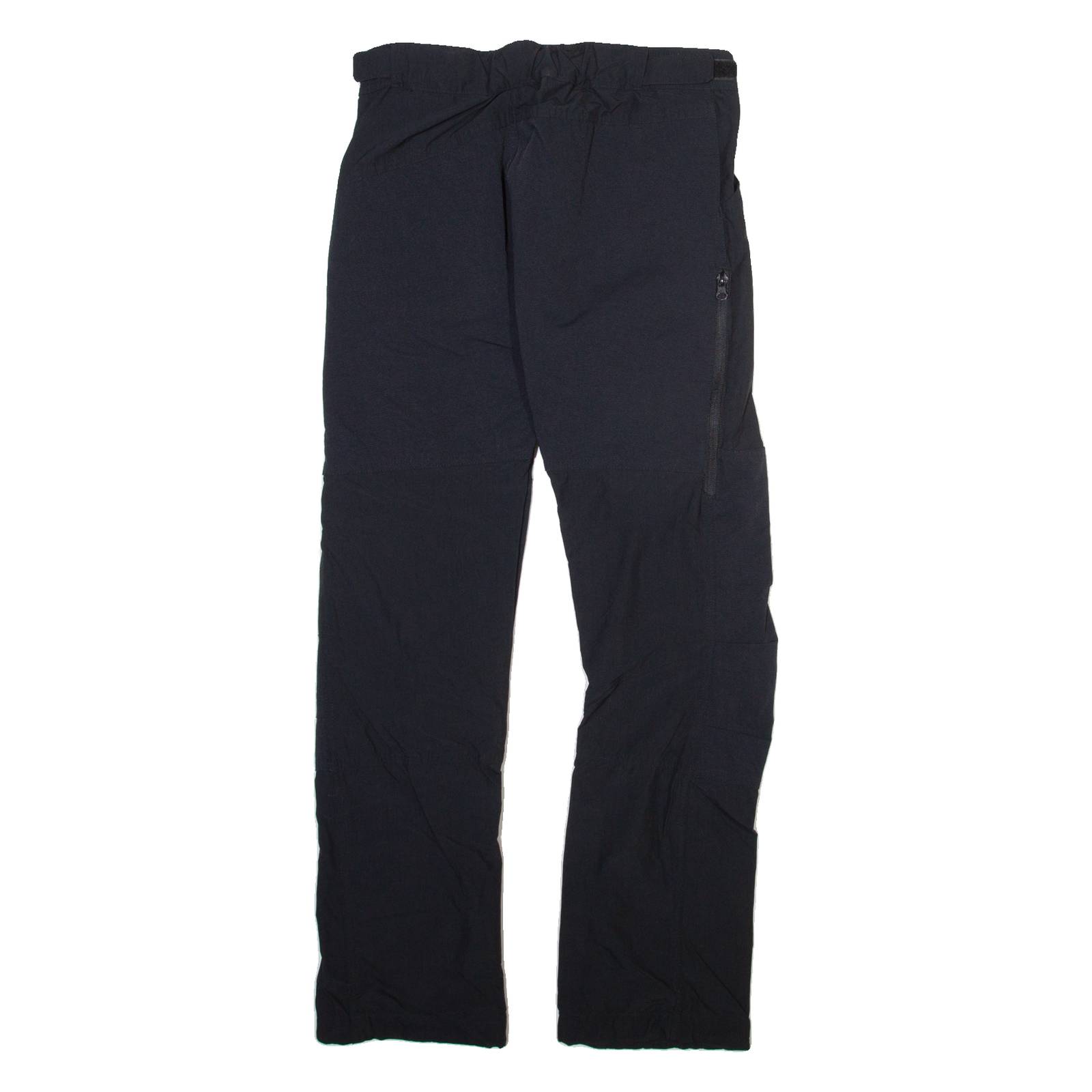OUTDOOR EXPLORE Mens Trousers Black Regular Straight W28 L26