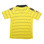 KAPPA Mens Yellow & Black Borussia Dortmund Football Shirt M Short Sleeve