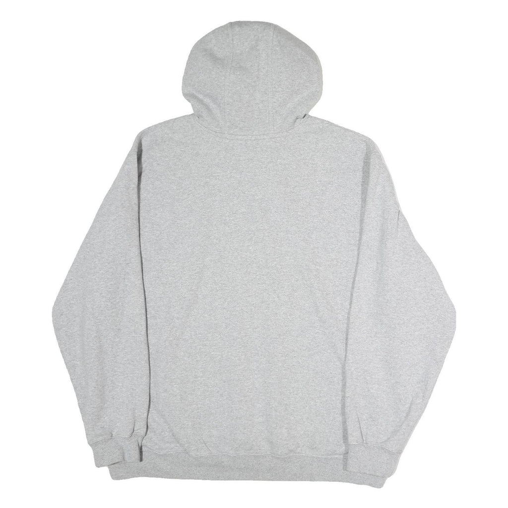 CARHARTT Mens Grey Small Logo Pullover Hoodie 2XL Cotton Casual Sweater