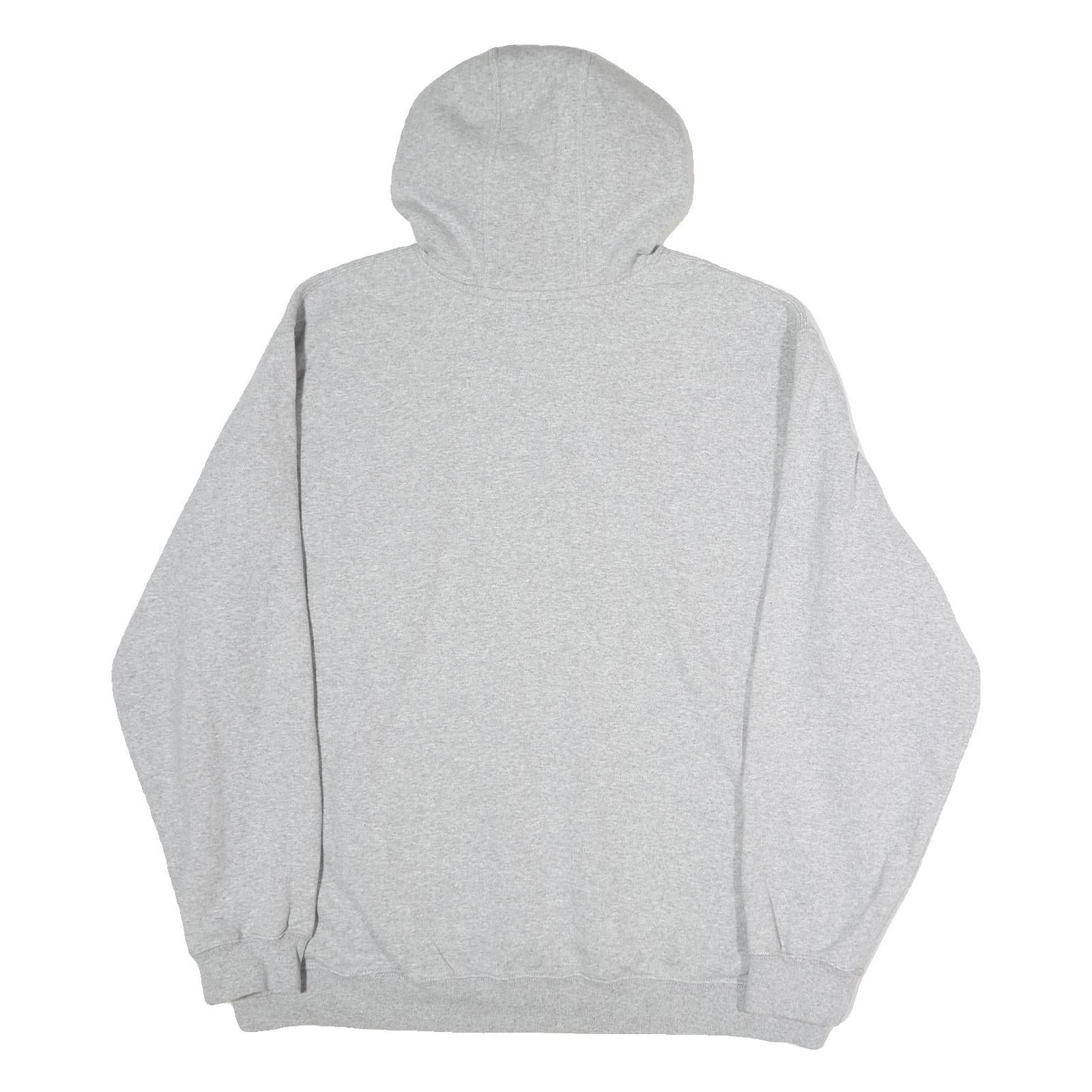 CARHARTT Mens Grey Small Logo Pullover Hoodie 2XL Cotton Casual Sweater