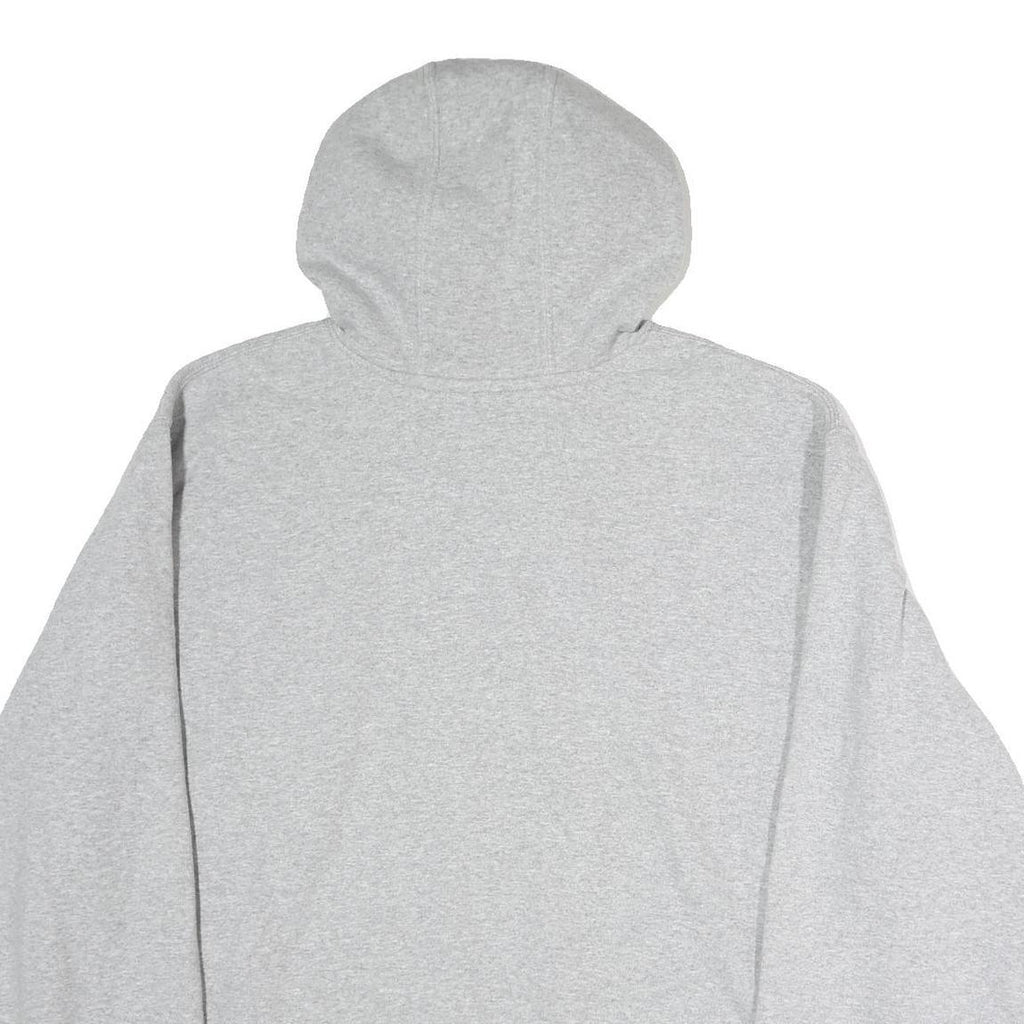 CARHARTT Mens Grey Small Logo Pullover Hoodie 2XL Cotton Casual Sweater