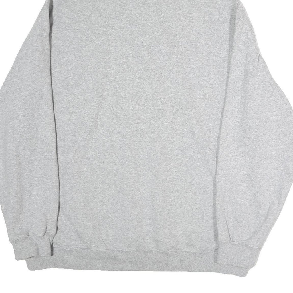 CARHARTT Mens Grey Small Logo Pullover Hoodie 2XL Cotton Casual Sweater