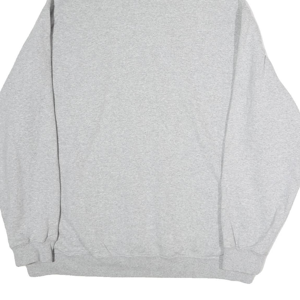 CARHARTT Mens Grey Small Logo Pullover Hoodie 2XL Cotton Casual Sweater