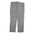 DICKIES Mens Grey Regular Fit Straight Cotton Blend Jeans W40 L32 Workwear Style