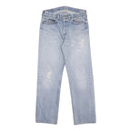 LEVI'S Mens Regular Fit Straight Leg Denim Light Blue W30 L29 Classic Cotton