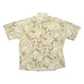 PIERRE CARDIN Mens Hawaiian Shirt Green Floral XL