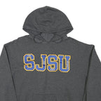 CHAMPION Mens Charcoal Grey San Jose State University Hoodie XL Cotton Blend