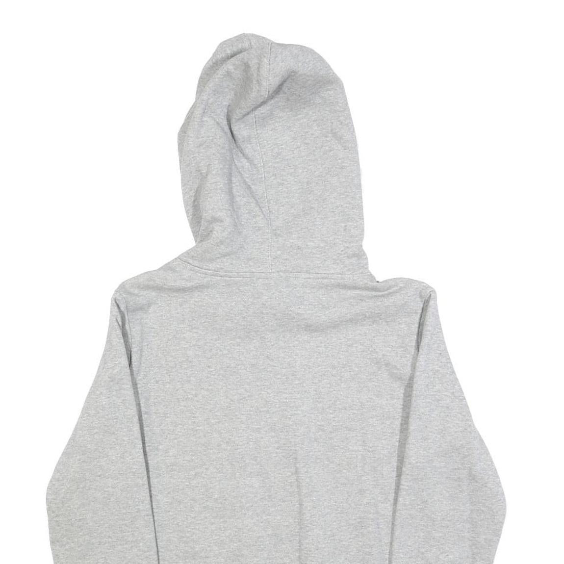 CHAMPION Womens Grey Hoodie M Cotton Blend Pullover Sweatshirt