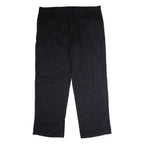 DICKIES Workwear Mens Trousers Black Regular Straight W44 L32
