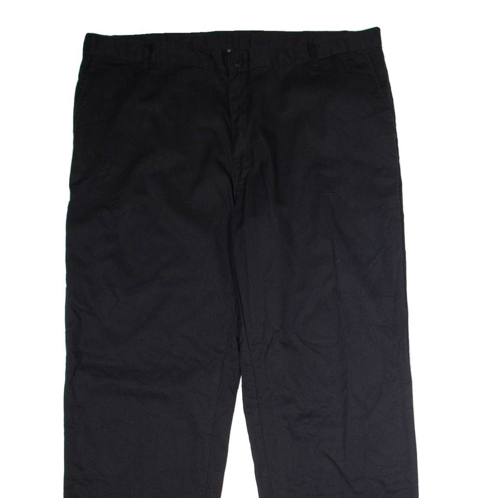 DICKIES Workwear Mens Trousers Black Regular Straight W44 L32