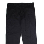 DICKIES Workwear Mens Trousers Black Regular Straight W44 L32