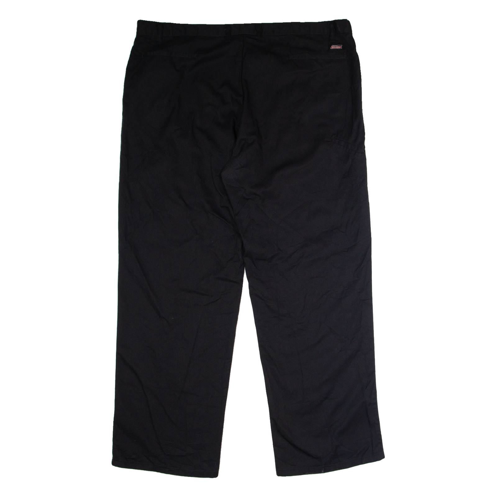 DICKIES Workwear Mens Trousers Black Regular Straight W44 L32