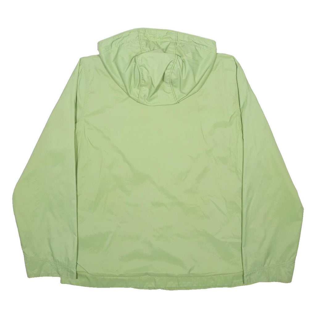 CARHARTT Womens Green Hooded Zip Jacket S Synthetic Plain Lightweight Casual