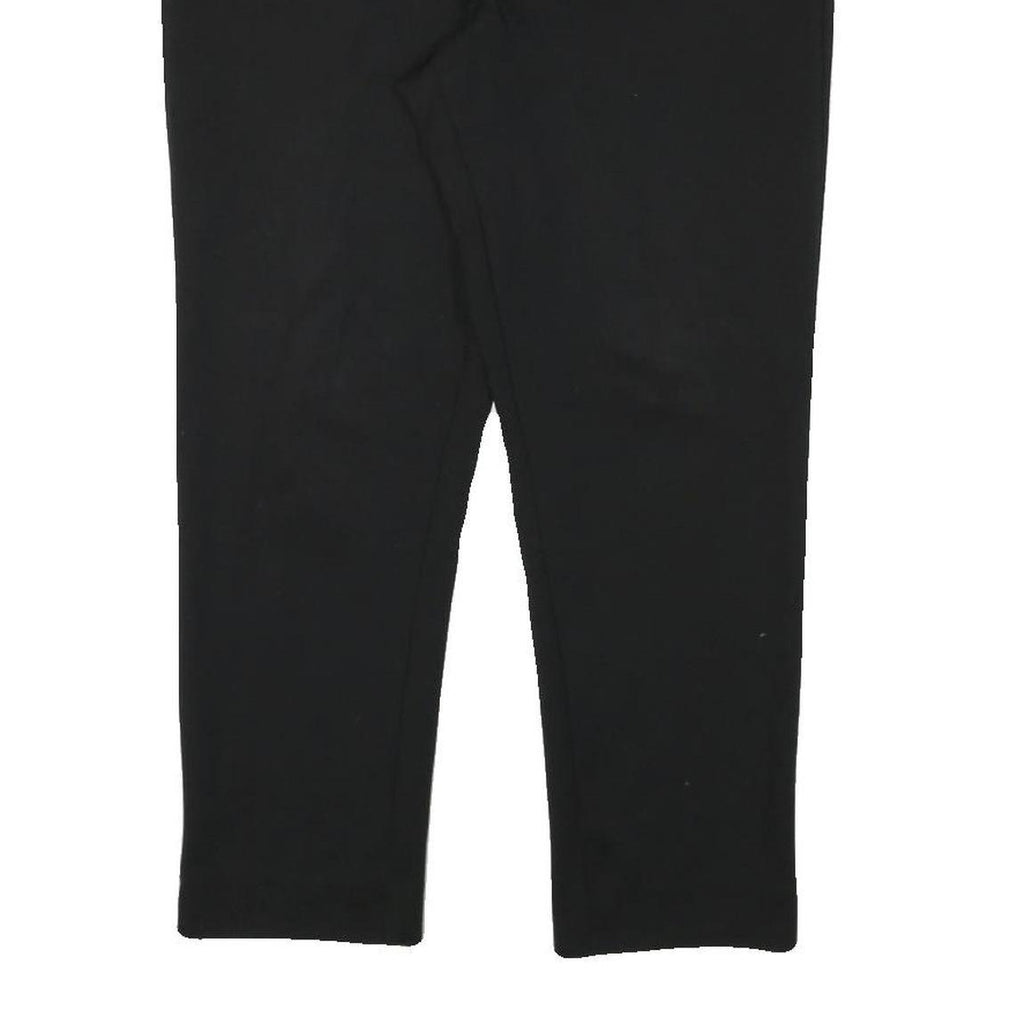 GAP Womens Polyester Blend Black Slim Trousers W31 L25 Stylish Workwear