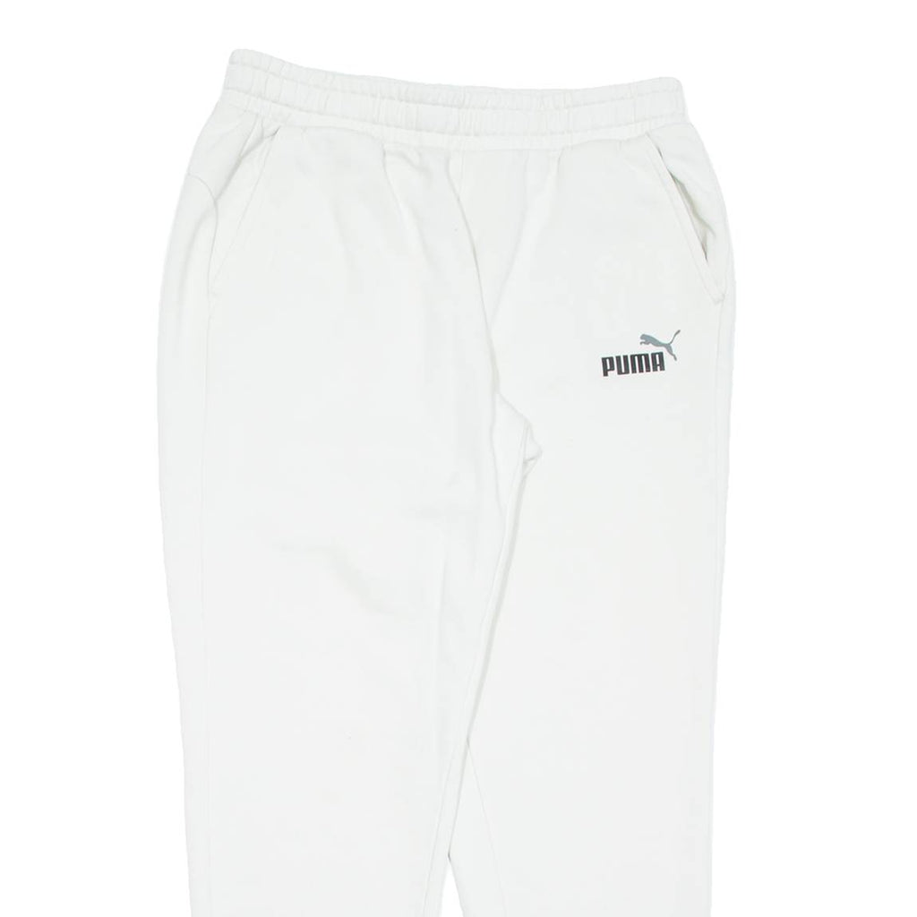 PUMA Womens Joggers Beige Tapered L W31 L28