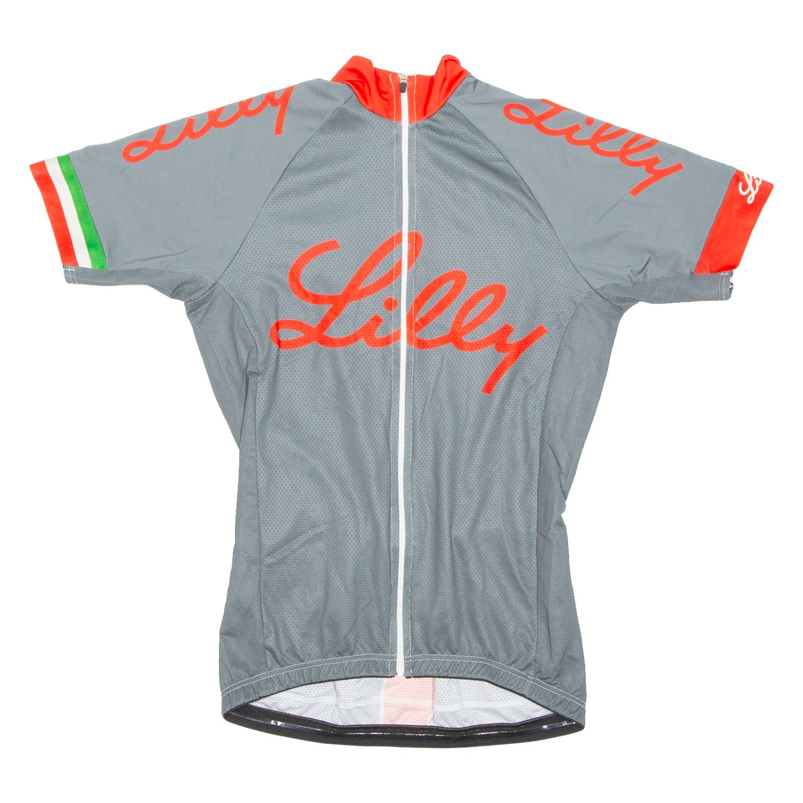 Cycling Womens Jersey Grey Full Zip M