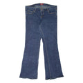 DICKIES Workwear Womens Jeans Blue Regular Bootcut W37 L34