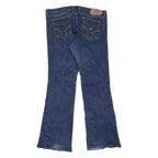 DICKIES Workwear Womens Jeans Blue Regular Bootcut W37 L34