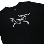 ARC'TERYX Mens Black Graphic T-Shirt L Short Sleeve Crew Neck Cotton Blend