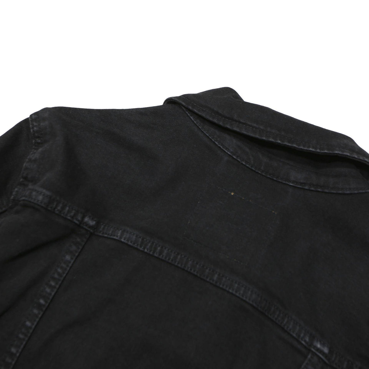 LEVI'S Womens Black Denim Button Jacket S Cotton Blend Casual Classic