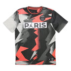 AIR JORDAN Boys Black & Red Graphic T-Shirt XL Short Sleeve Crew Neck Paris