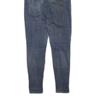 LEVI'S Womens Blue Slim Skinny Denim Medium W27 L30 Zip Cotton Blend Jeans