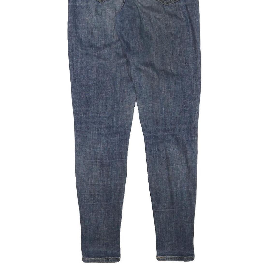 LEVI'S Womens Blue Slim Skinny Denim Medium W27 L30 Zip Cotton Blend Jeans