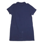 POLO RALPH LAUREN Womens Navy Blue Polo Cotton Dress Short Sleeve XL Classic Fit