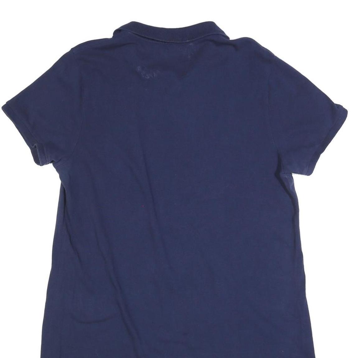 POLO RALPH LAUREN Womens Navy Blue Polo Cotton Dress Short Sleeve XL Classic Fit