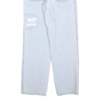 FANTY Womens Jeans Light Blue Regular Straight Denim Stone Wash W26 L28