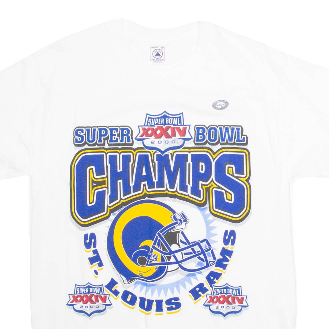 DELTA Super Bowl Mens T-Shirt White USA M